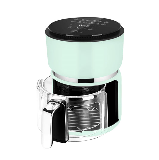Heißluftfritteuse aus Borosilikat-Glas 3L - BPA, PFAS & PTFE frei