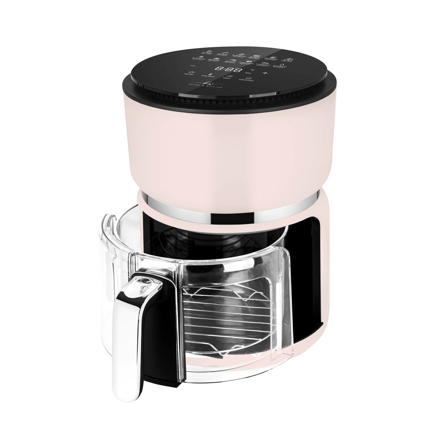 Heißluftfritteuse aus Borosilikat-Glas 3L - BPA, PFAS & PTFE frei